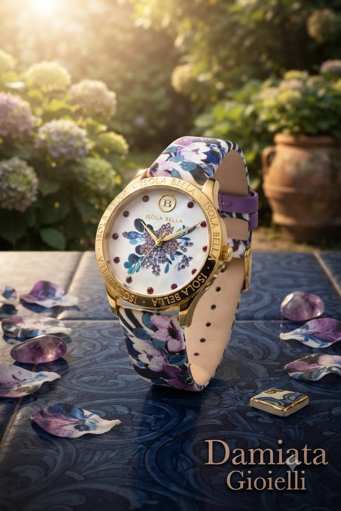 Orologio solo tempo donna Isola Bella Animalier Leopardato in acciaio e pelle 40000093