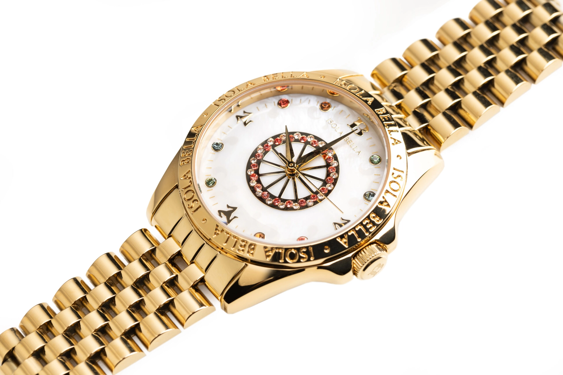 Orologio solo tempo donna Isola Bella in metallo dorato 40000121