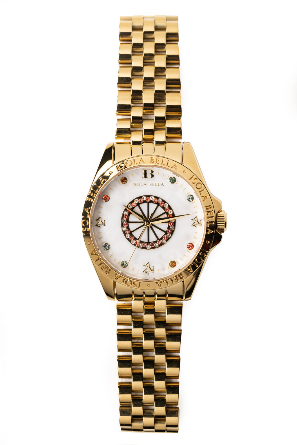 Orologio solo tempo donna Isola Bella in metallo dorato 40000121