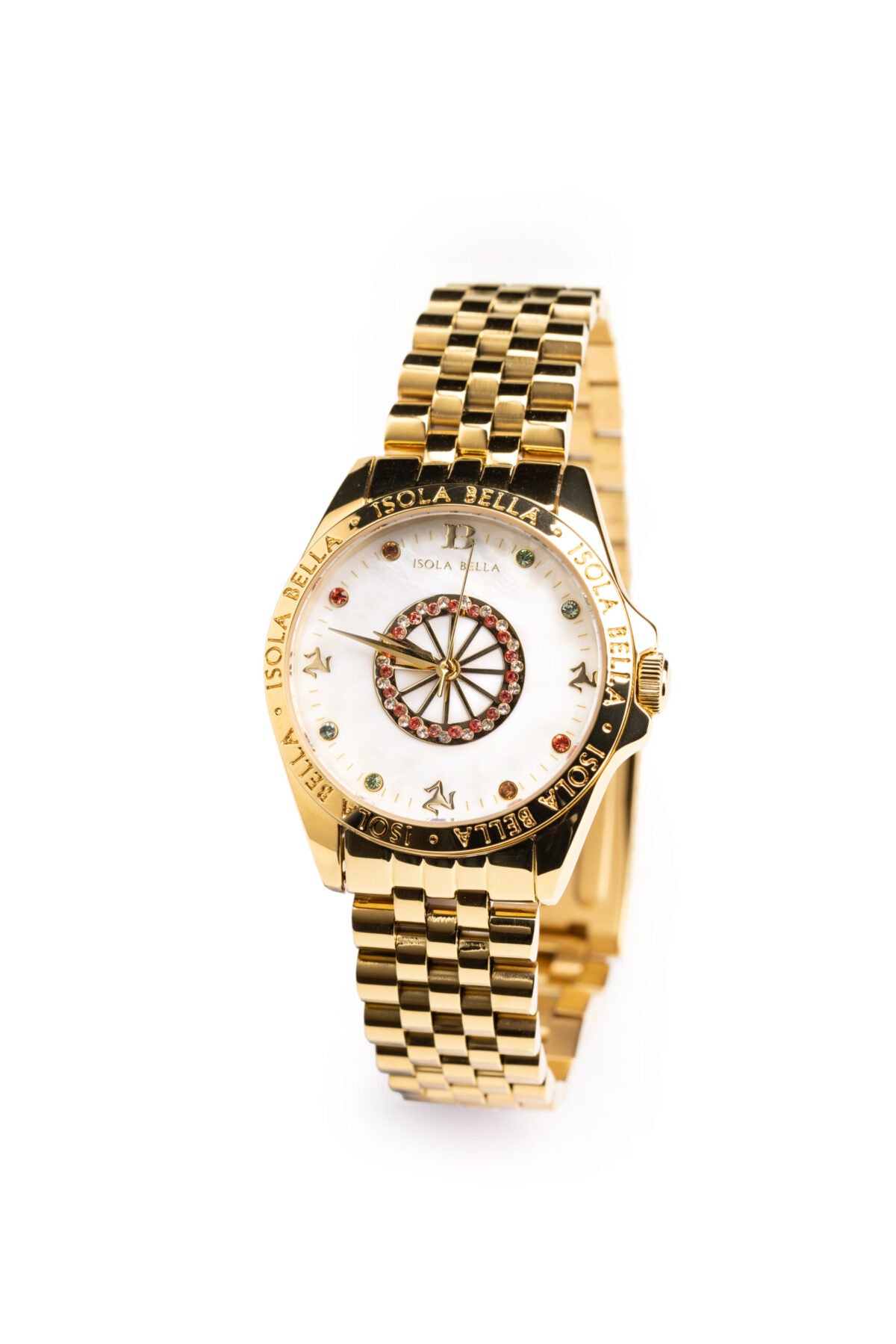 Orologio solo tempo donna Isola Bella in metallo dorato 40000121