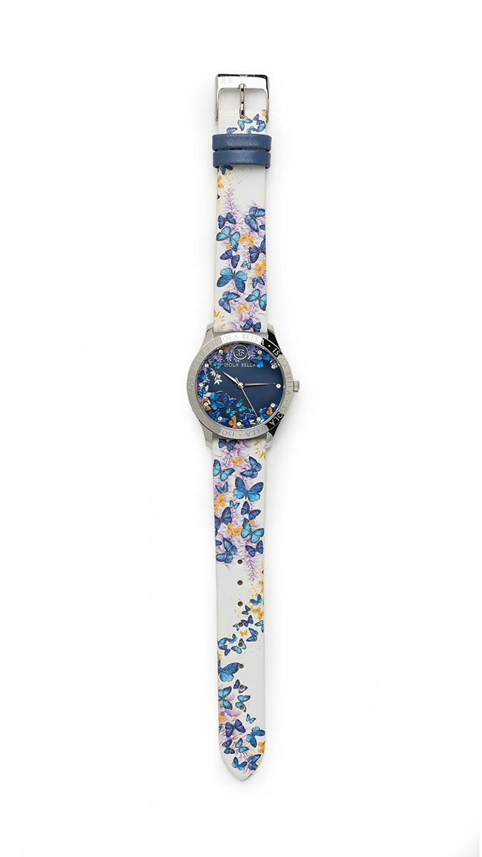 Orologio solo tempo donna Isola Bella Aurora in acciaio e pelle 40000123
