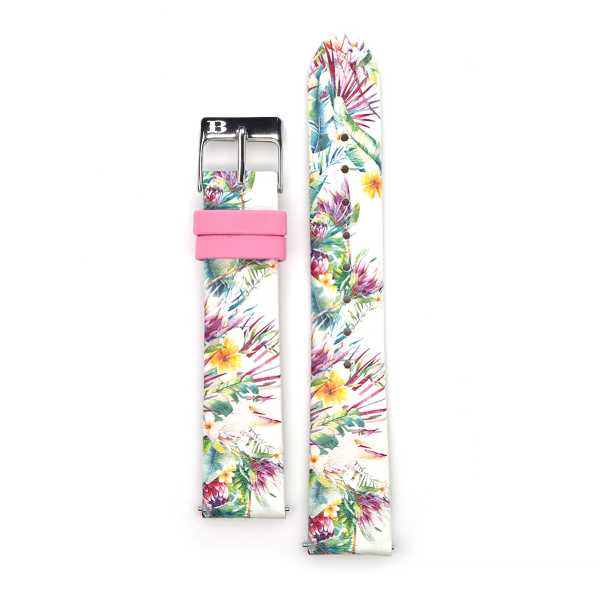 Orologio donna Isola Bella in acciaio, pelle e stoffa 40000129F
