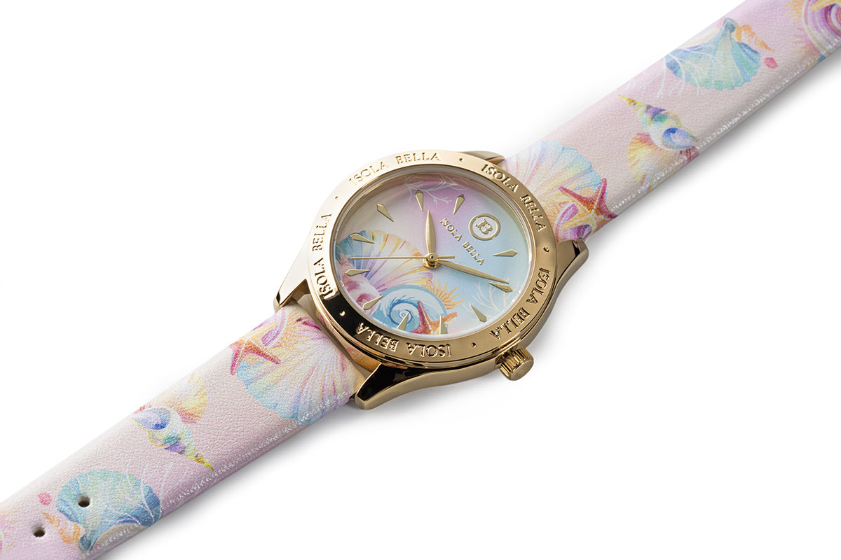 Orologio solo tempo donna Isola Bella Conchiglie in alloy e pelle 40000131