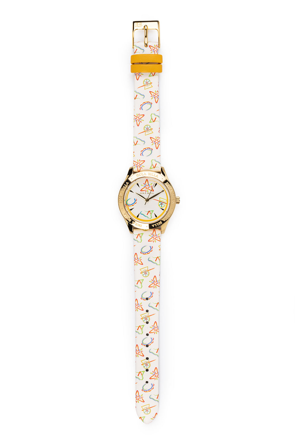 Orologio solo tempo donna Isola Bella 4 Simboli in alloy e pelle 40000132