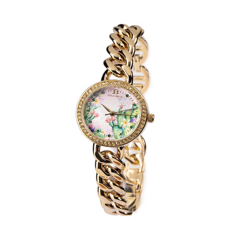Orologio solo tempo donna Isola Bella Fico d'India in alloy e zirconi 40000137