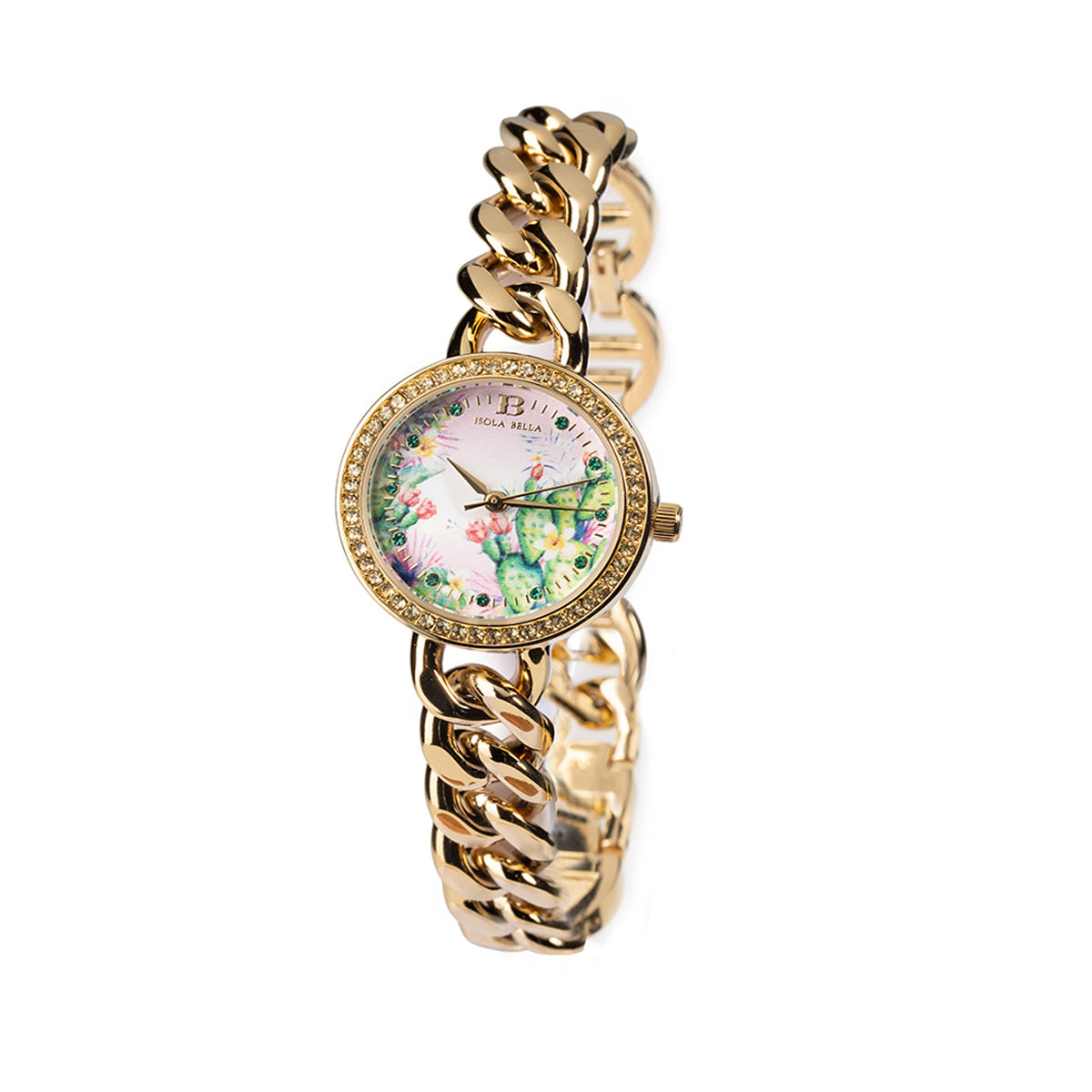 Orologio solo tempo donna Isola Bella Fico d'India in alloy e zirconi 40000137