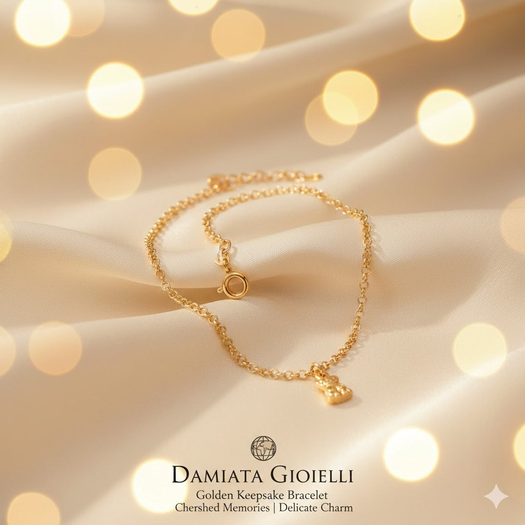 Cavigliera donna Damiata Gioielli in oro giallo 436/102/3