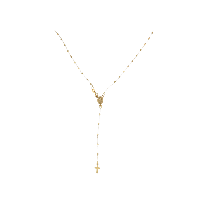 Collana rosario unisex Damiata Gioielli in oro giallo 439/102/1