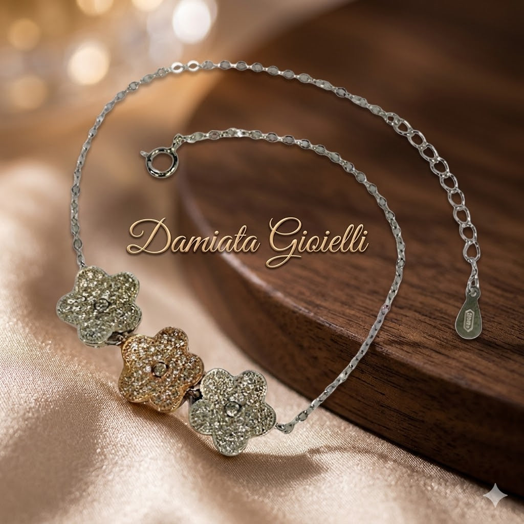 Bracciale donna Trova Gioielli Donna in argento e zirconi 4422-BR