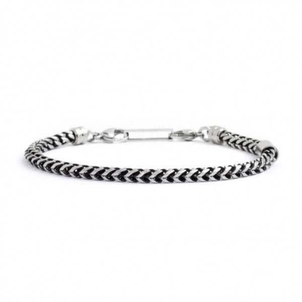 Bracciale a catena uomo Marlù Man Trendy in acciaio 4BR1834BR