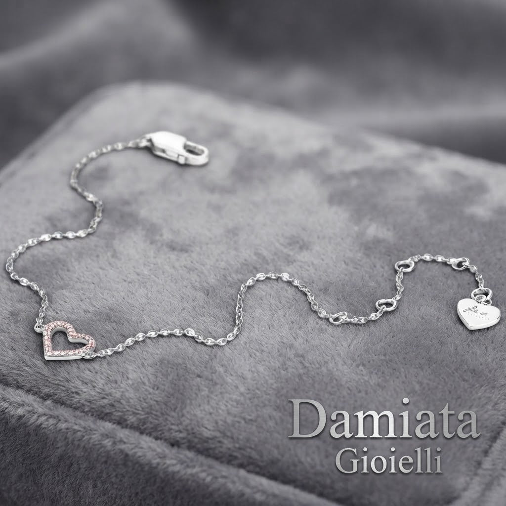 Bracciale donna 4US Cesare Paciotti in argento e zirconi ref. 4UBR5377W