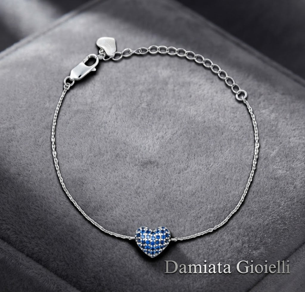 Bracciale donna 4US Cesare Paciotti in argento e zirconi ref. 4UBR5714W