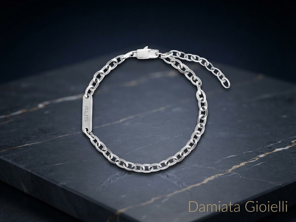 Bracciale uomo 4US Cesare Paciotti in acciaio ref. 4UBR6142