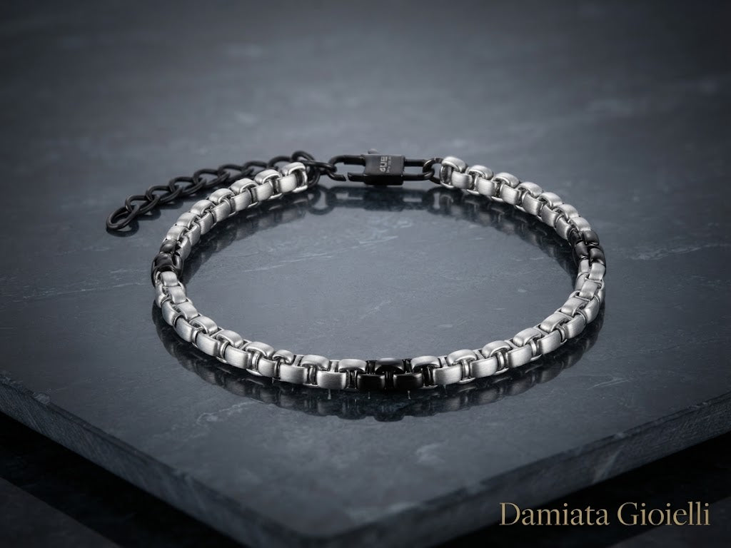 Bracciale uomo 4US Cesare Paciotti in acciaio bicolore ref. 4UBR8537