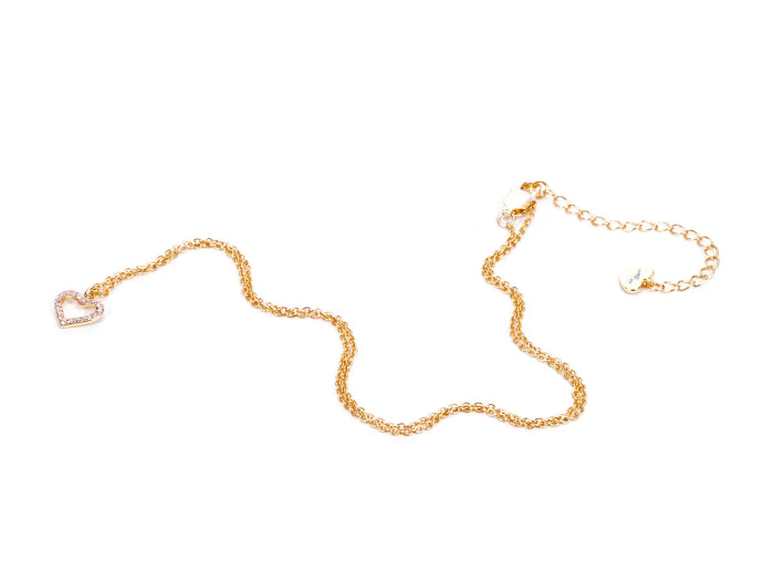 Collana donna 4US Cesare Paciotti in argento dorato e zirconi 4UCL5372W