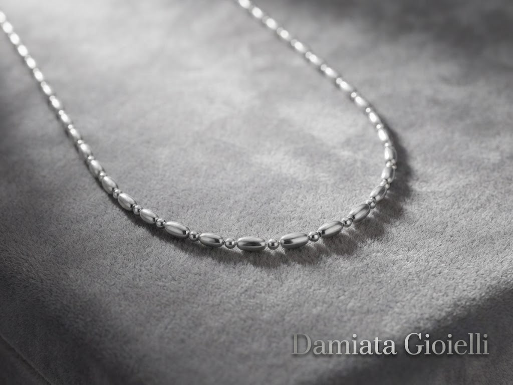 Collana a catena uomo 4US Cesare Paciotti in acciaio ref. 4UCL8043
