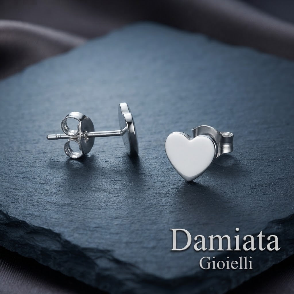 Orecchini a cuore donna 4US Cesare Paciotti in argento ref. 4UOR4857W
