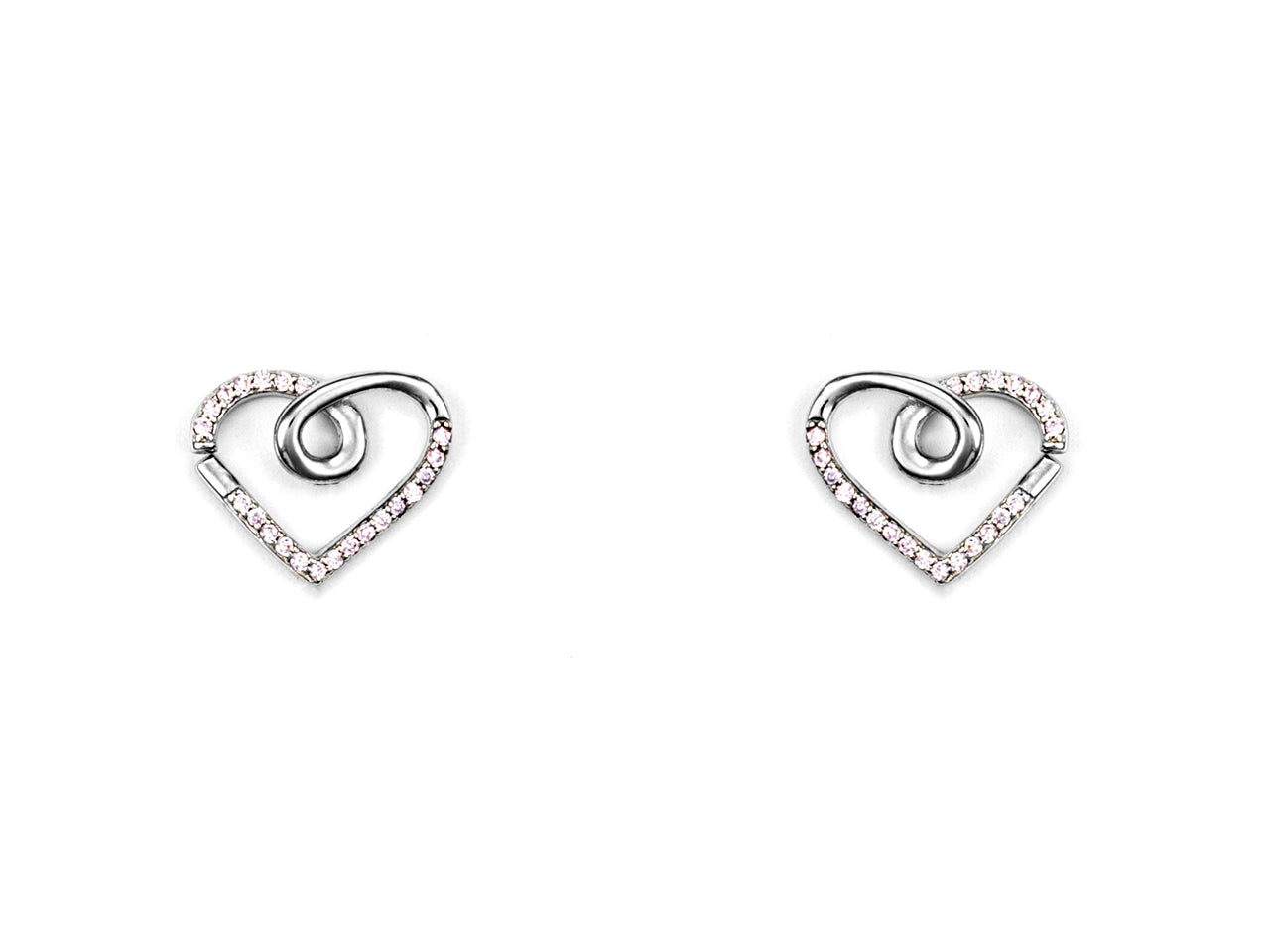 Orecchini donna 4US Cesare Paciotti in argento e zirconi 4UOR5700W