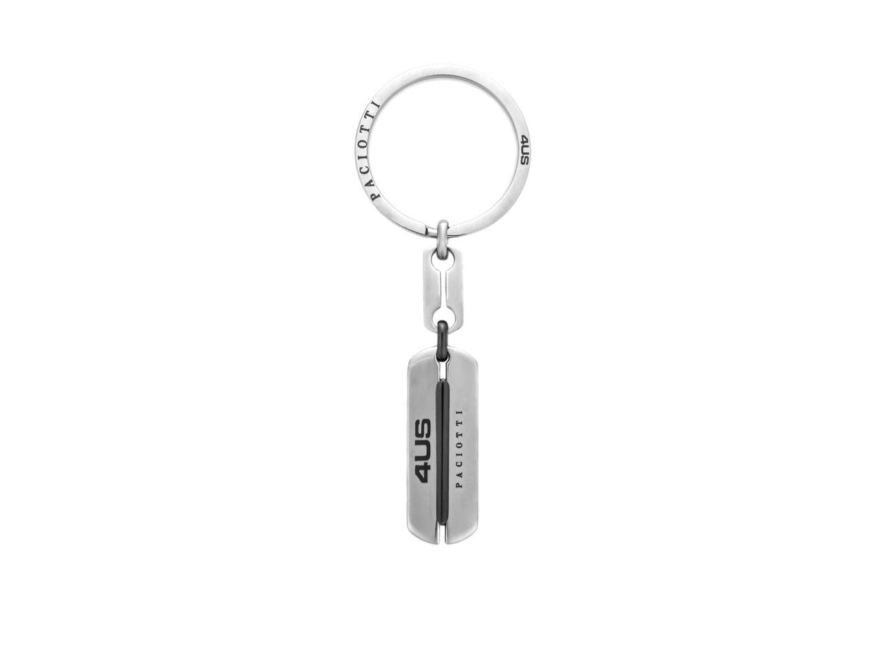 Portachiavi unisex 4US Cesare Paciotti in acciaio bicolore 4UPC8431
