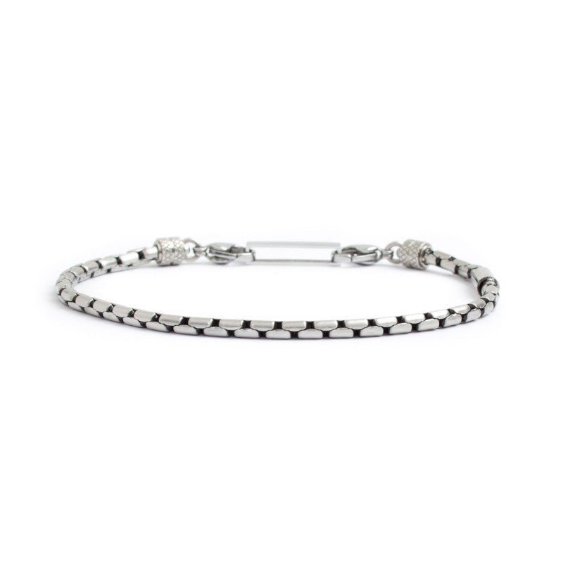 Bracciale a catena uomo Marlù Man Trendy in acciaio 4BR1828BR
