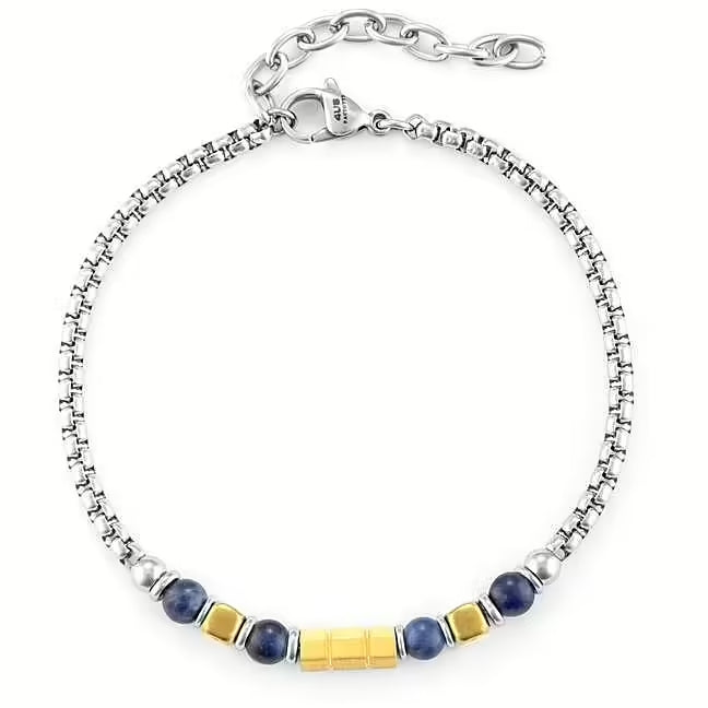Bracciale uomo 4US Cesare Paciotti in acciaio tricolore 4UBR6804
