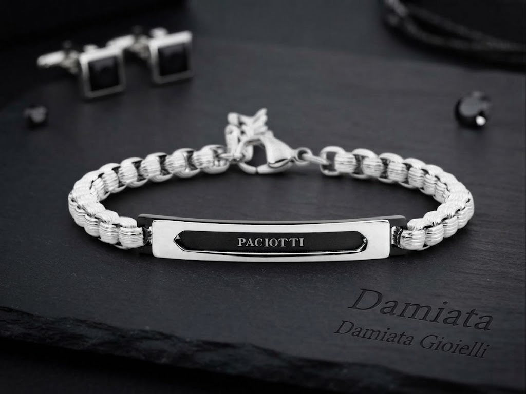 Bracciale uomo 4US Cesare Paciotti in acciaio bicolore ref. 4UBR8431