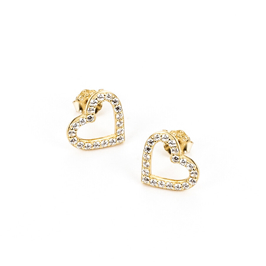 Orecchini donna 4US Cesare Paciotti in argento e zirconi 4UOR5350W