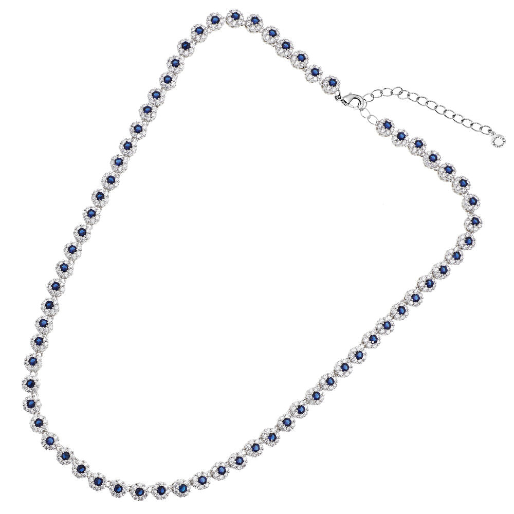 Collana donna Ottaviani in lega metallica e cubic zirconia 500765C