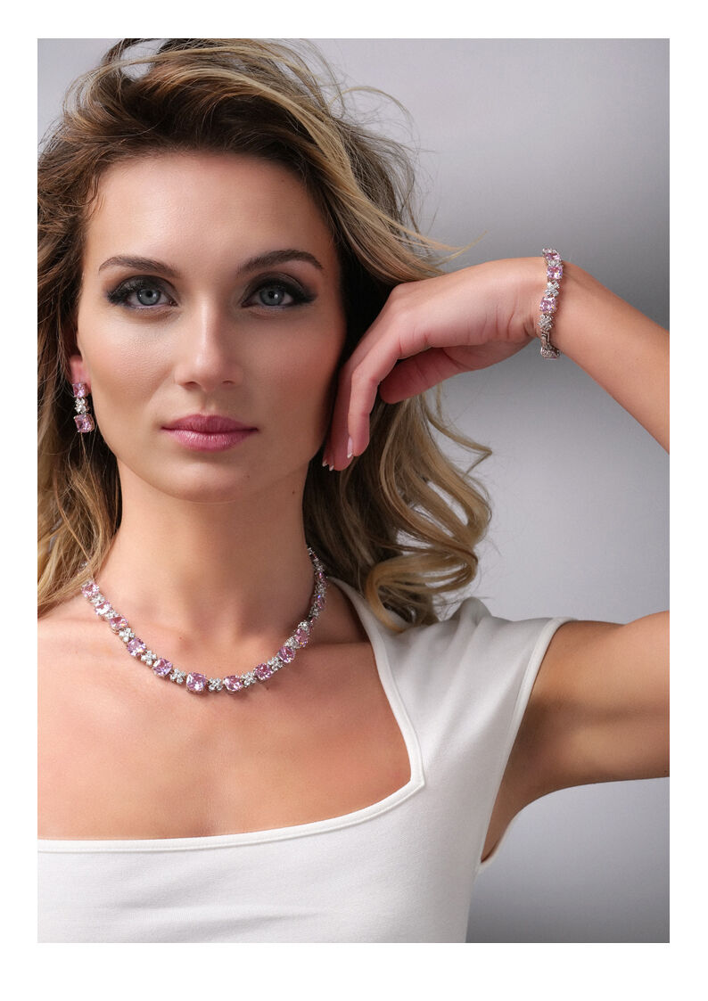 Bracciale donna Ottaviani in lega metallica e cubic zirconia 500918B