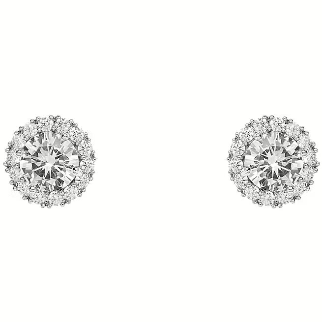 Orecchini donna Ottaviani in lega metallica e cubic zirconia 500971O