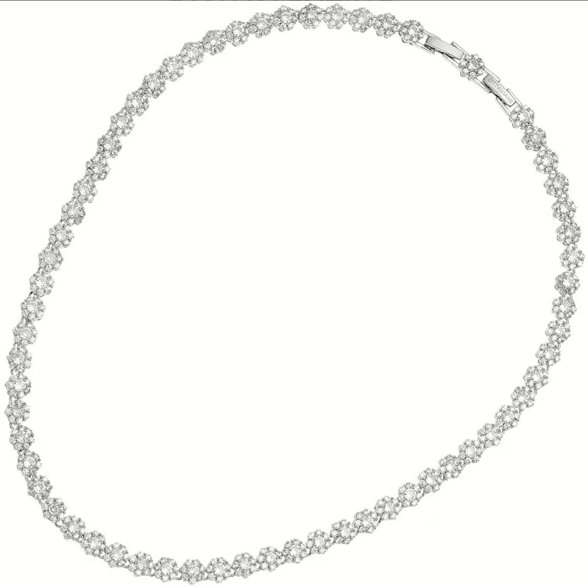 Collana donna Ottaviani in lega metallica e cubic zirconia 501049C