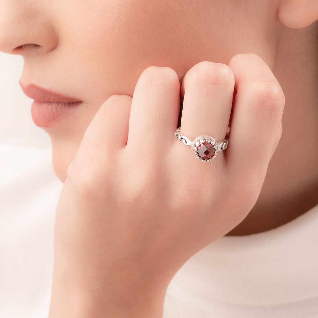 Anello donna Gerardo Sacco in argento e cubic zirconia 50237RO