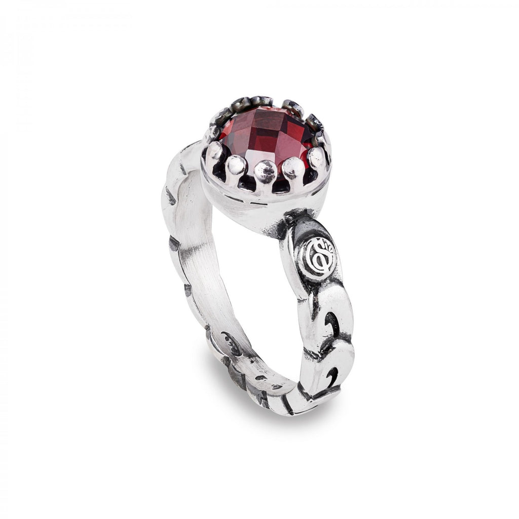 Anello donna Gerardo Sacco in argento e cubic zirconia 50237RO