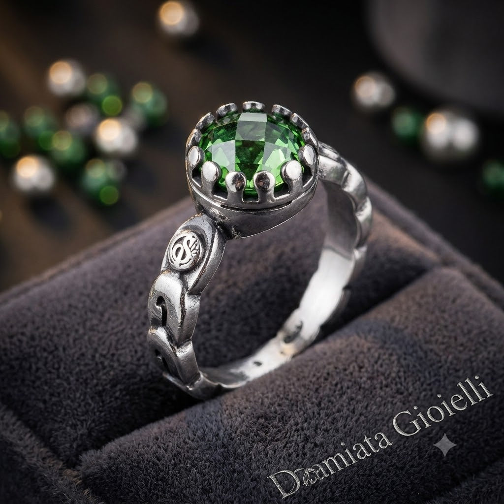 Anello donna Gerardo Sacco in argento e cubic zirconia 50237VE