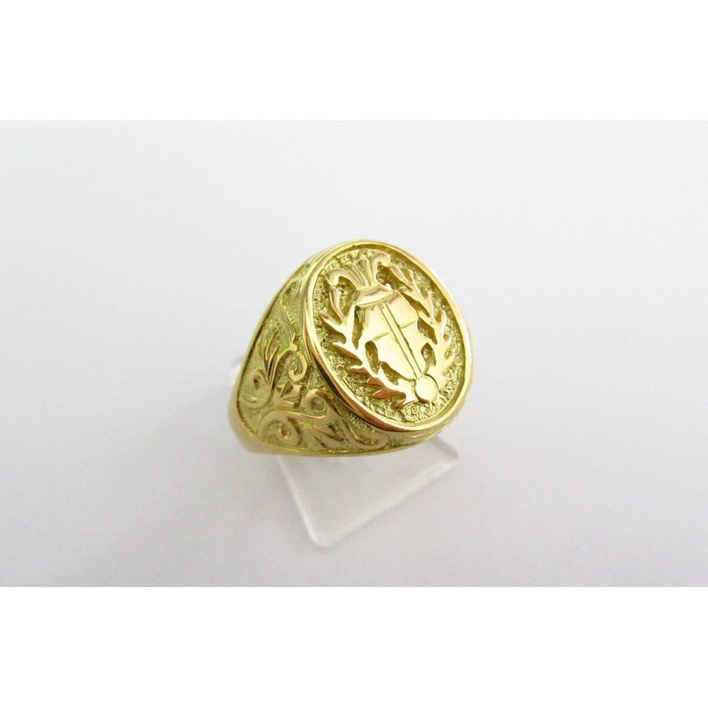Anello uomo Damiata Gioielli in oro giallo 5100/5/102