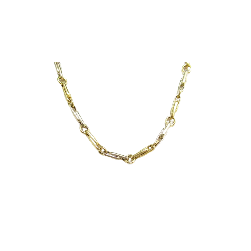 Collana a catena uomo Damiata Gioielli in oro giallo e bianco 5142/102
