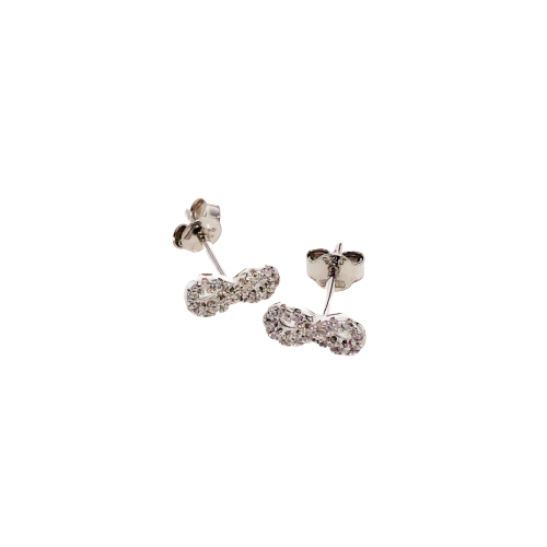 Orecchini infinito donna Trova Gioielli in argento e zirconi 5300