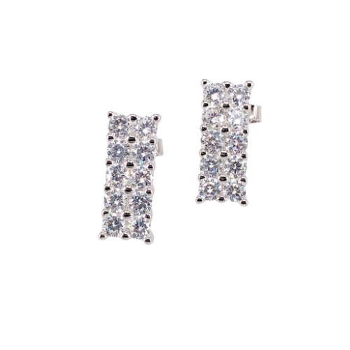 Orecchini donna Trova Gioielli in argento con zirconi 5316