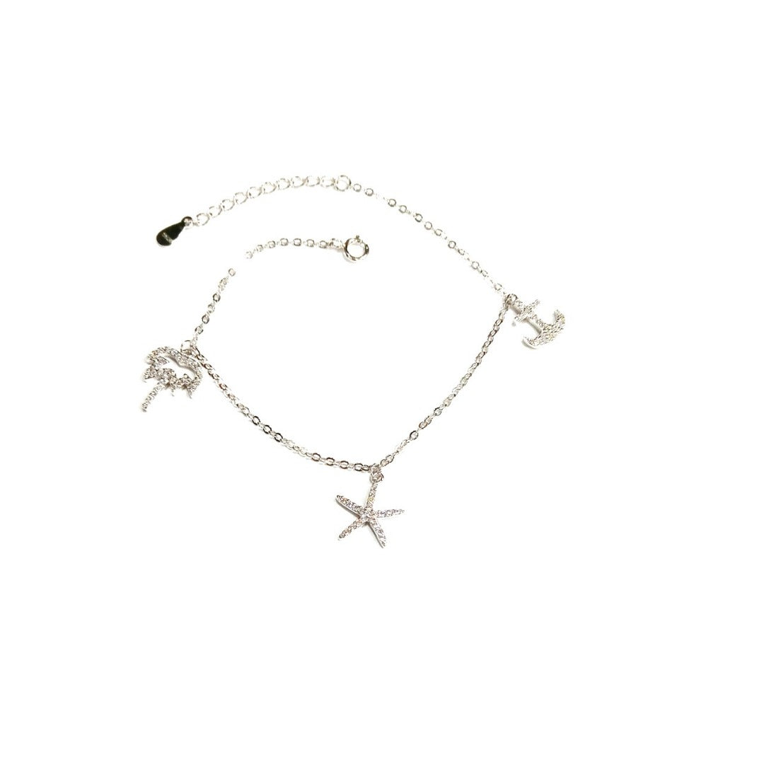 Bracciale donna Trova Gioielli in argento con zirconi 5377