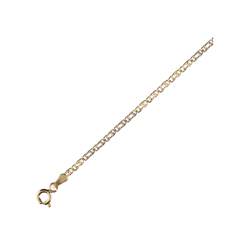 Collana a catena uomo Damiata Gioielli in oro bianco 540/102/2