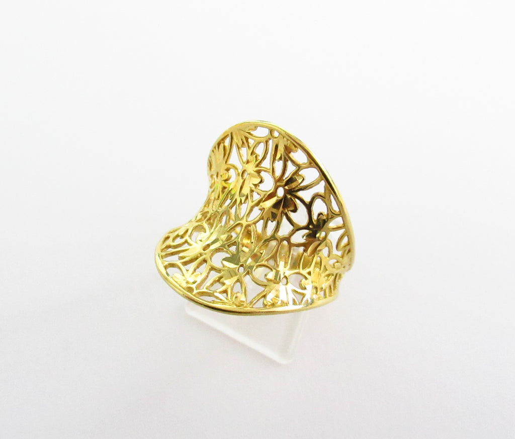 Anello donna Damiata Gioielli in oro giallo 570/5/102-A