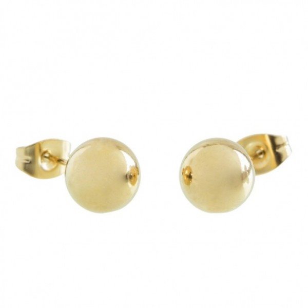 Orecchini donna Marlù Riflessi in acciaio dorato 5OR0040G-8