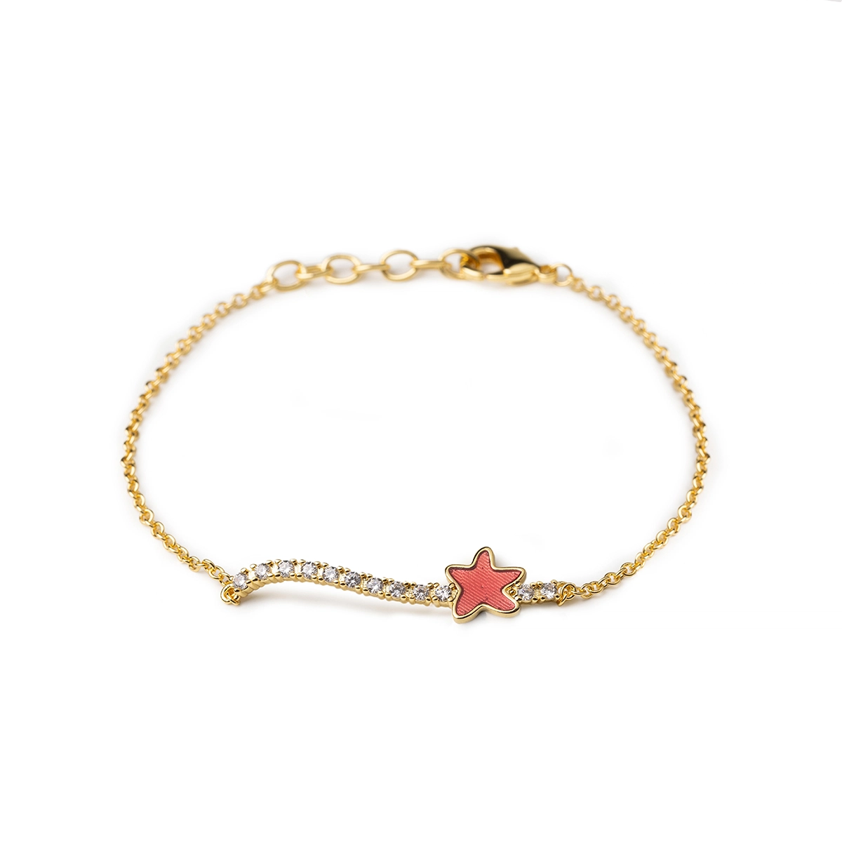Bracciale donna Isola Bella Stella Marina in bronzo e zirconi 60000016