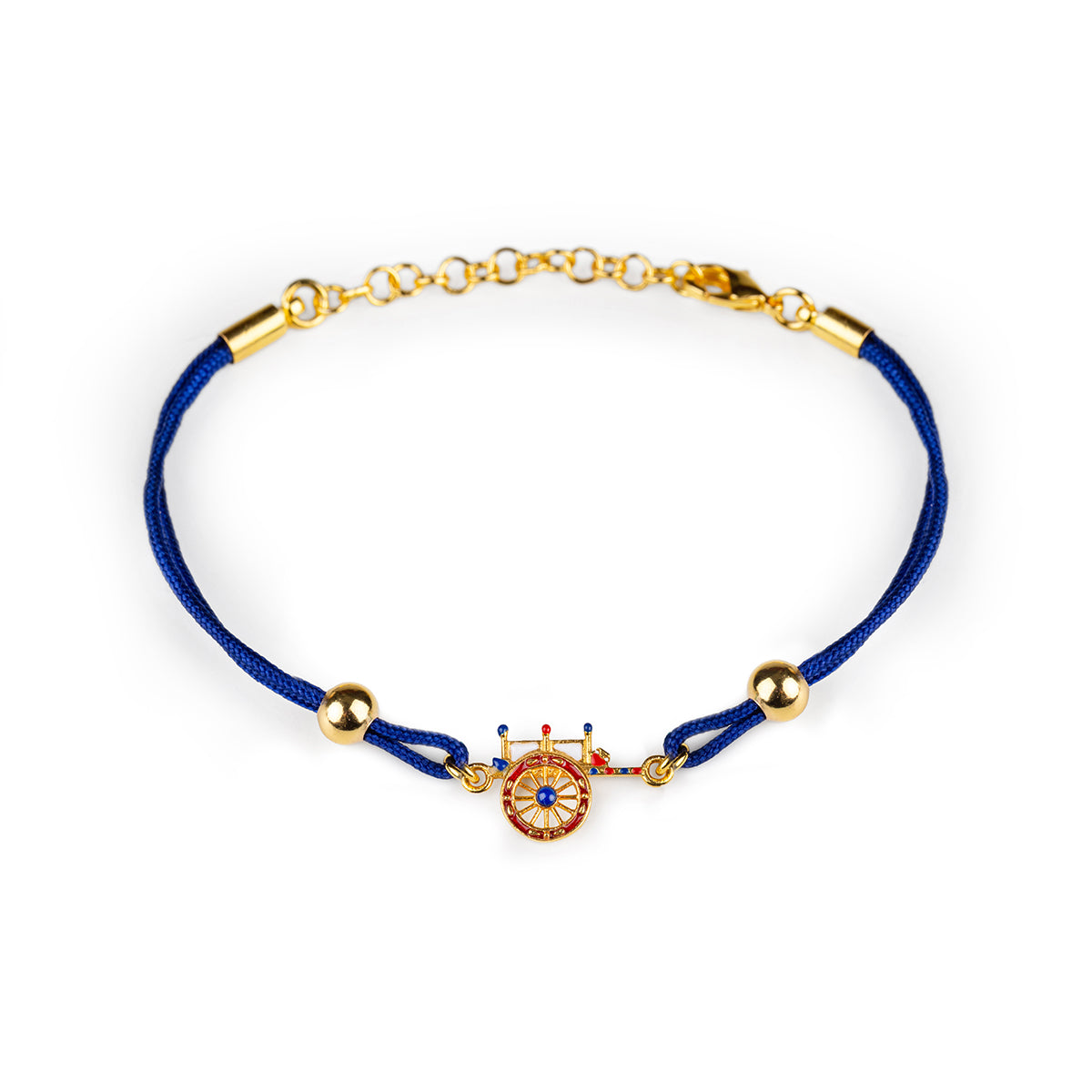 Bracciale donna Isola Bella Carretto Siciliano in lega smaltata e cordino 60000031