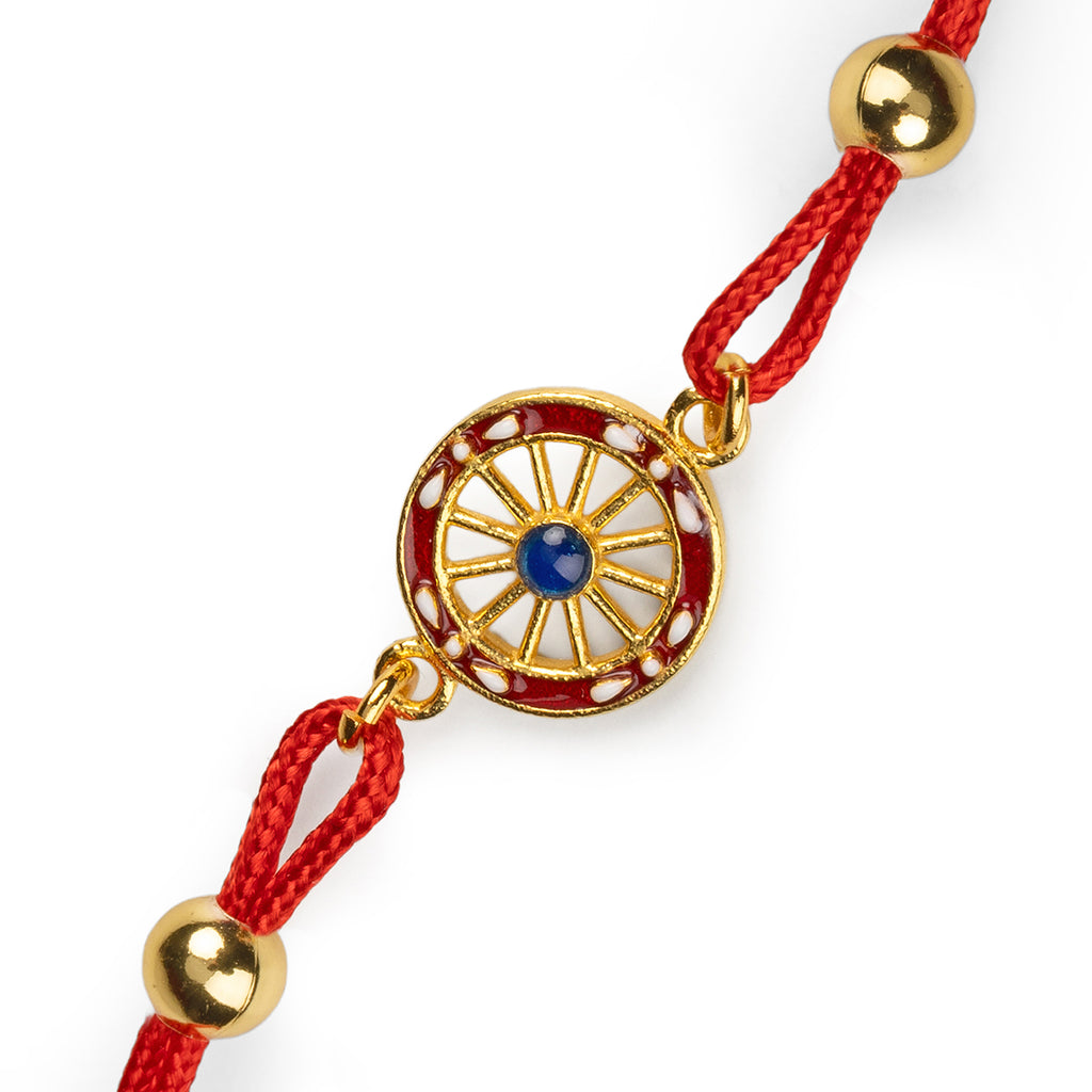 Bracciale donna Isola Bella Ruota in lega smaltata e cordino 60000032