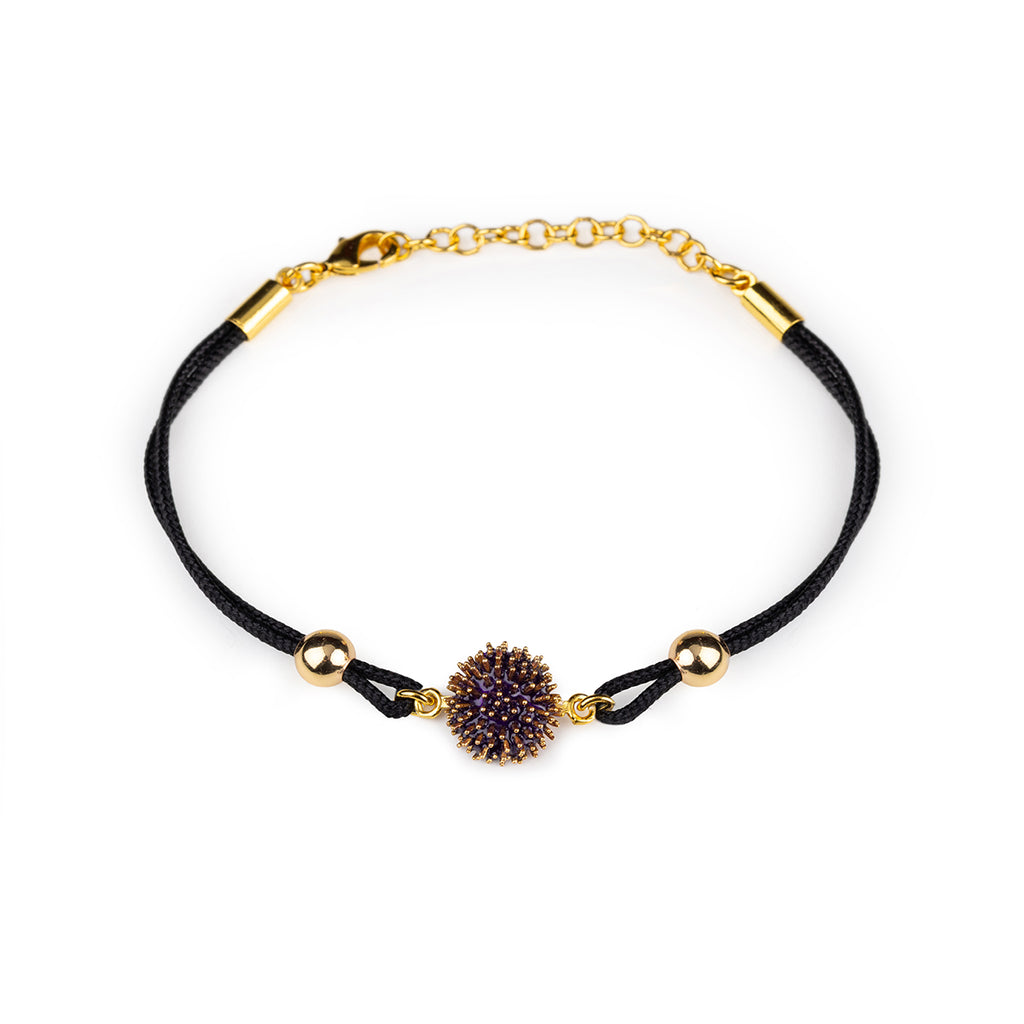 Bracciale donna Isola Bella Riccio in lega smaltata e cordino 60000034