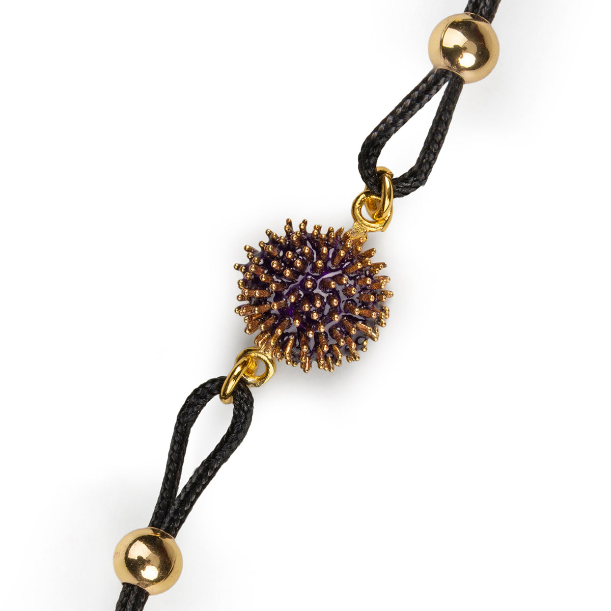 Bracciale donna Isola Bella Riccio in lega smaltata e cordino 60000034