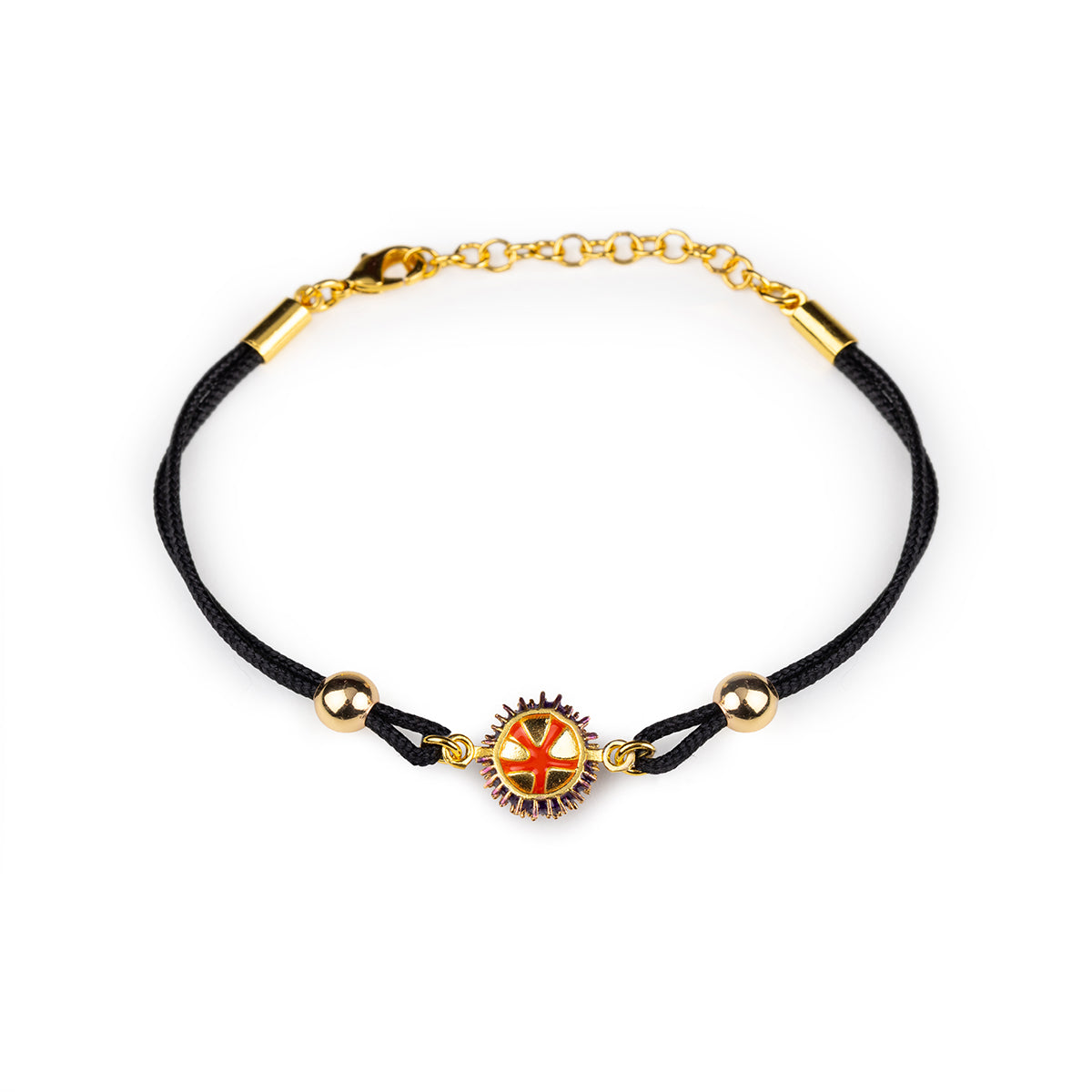 Bracciale donna Isola Bella Riccio in lega smaltata e cordino 60000034