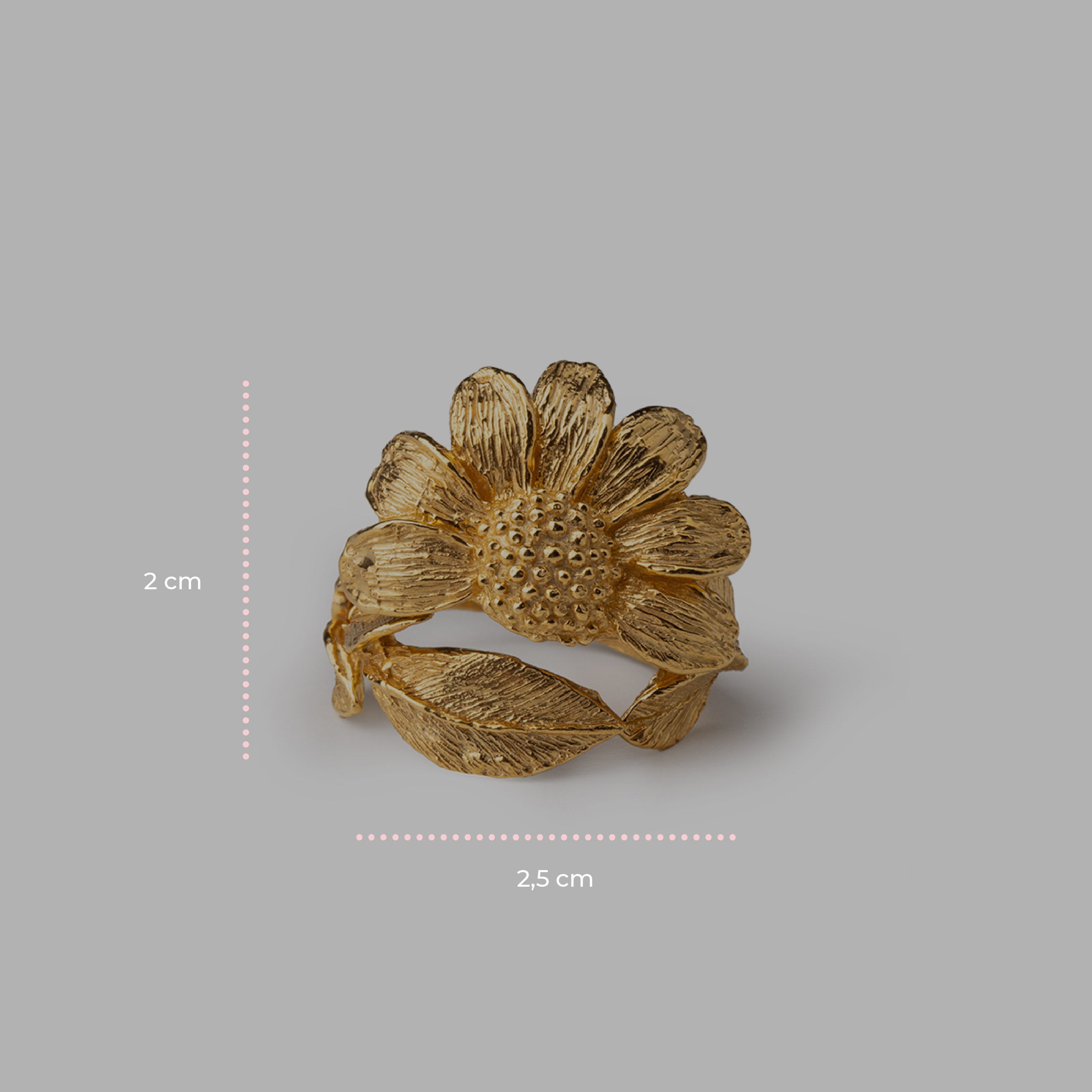 Anello donna Isola Bella Margherita Gold in lega placcata oro 60000051