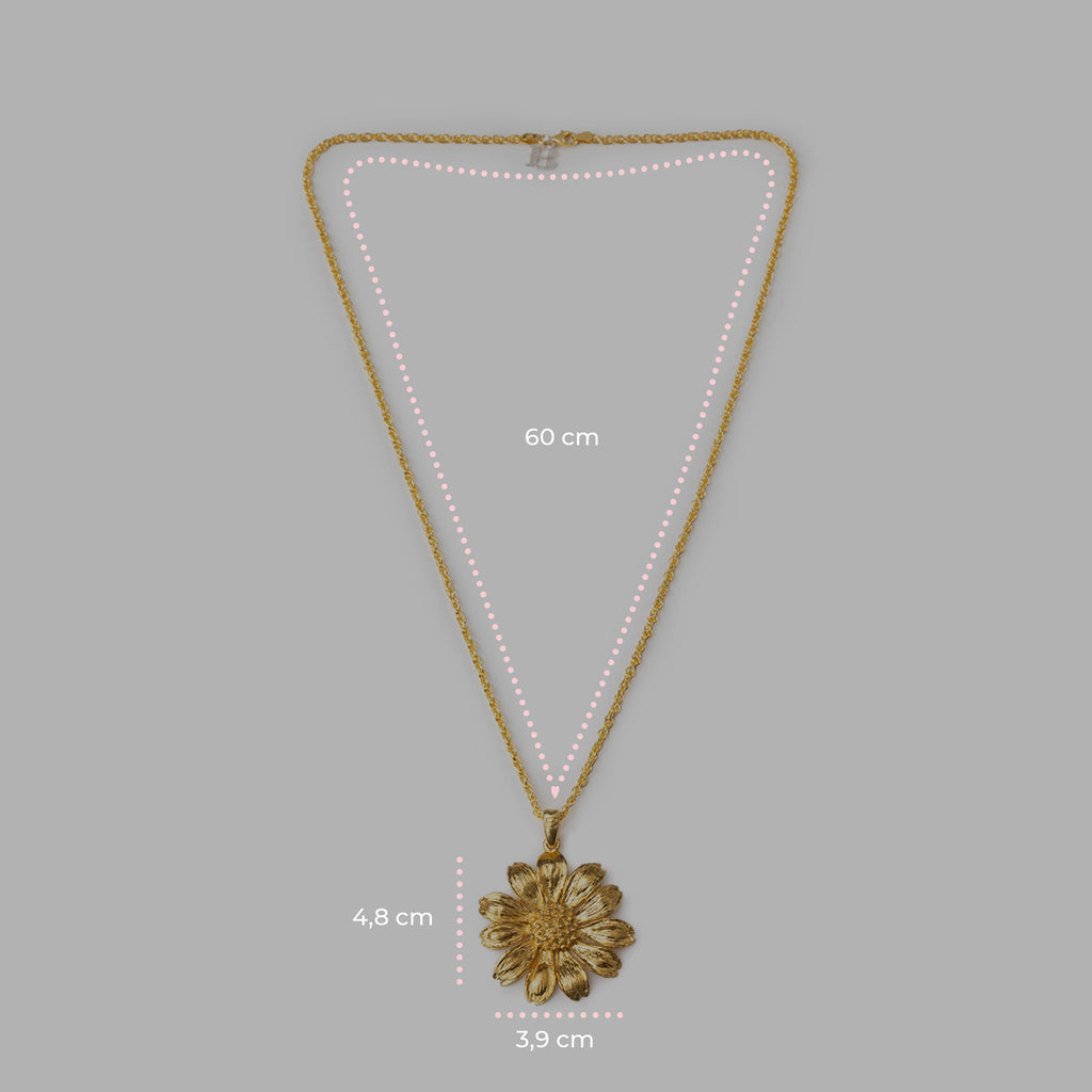 Collana donna Isola Bella Margherita Gold in lega placcata oro 60000052